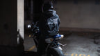 MANIFEST STAR Snow Washed Zip Fleece Hoodie
