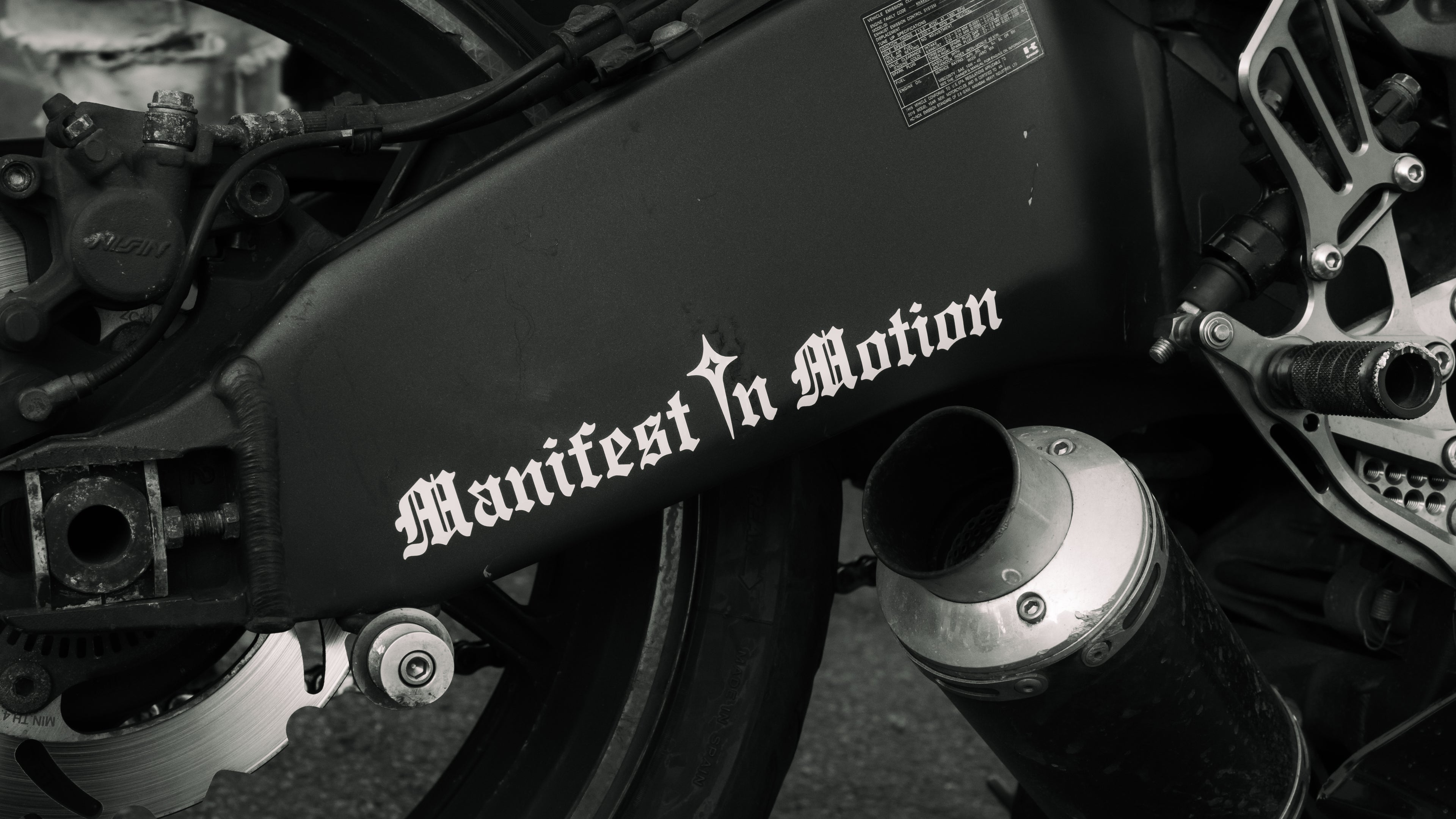 Manifest In Motion Decal