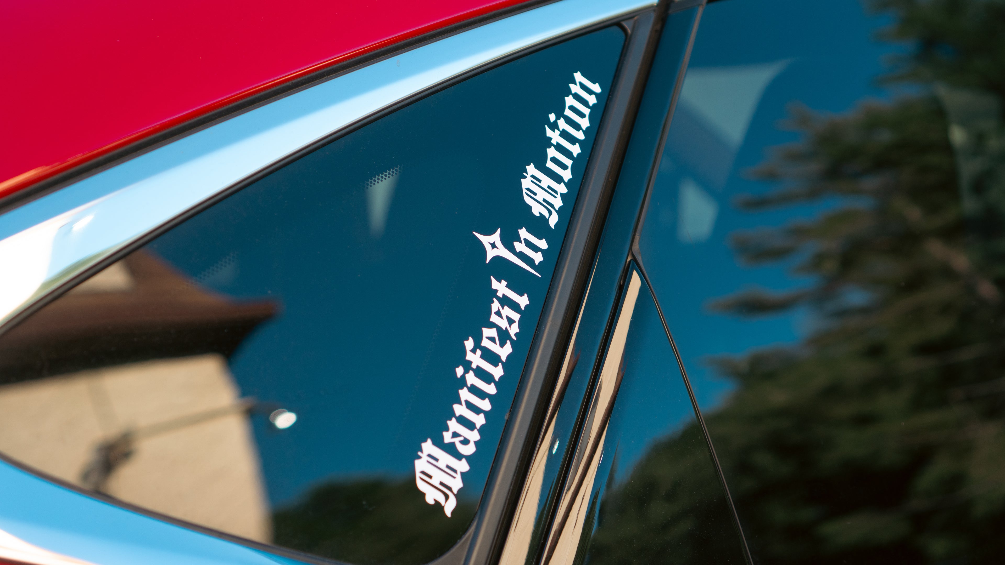 Manifest In Motion Decal