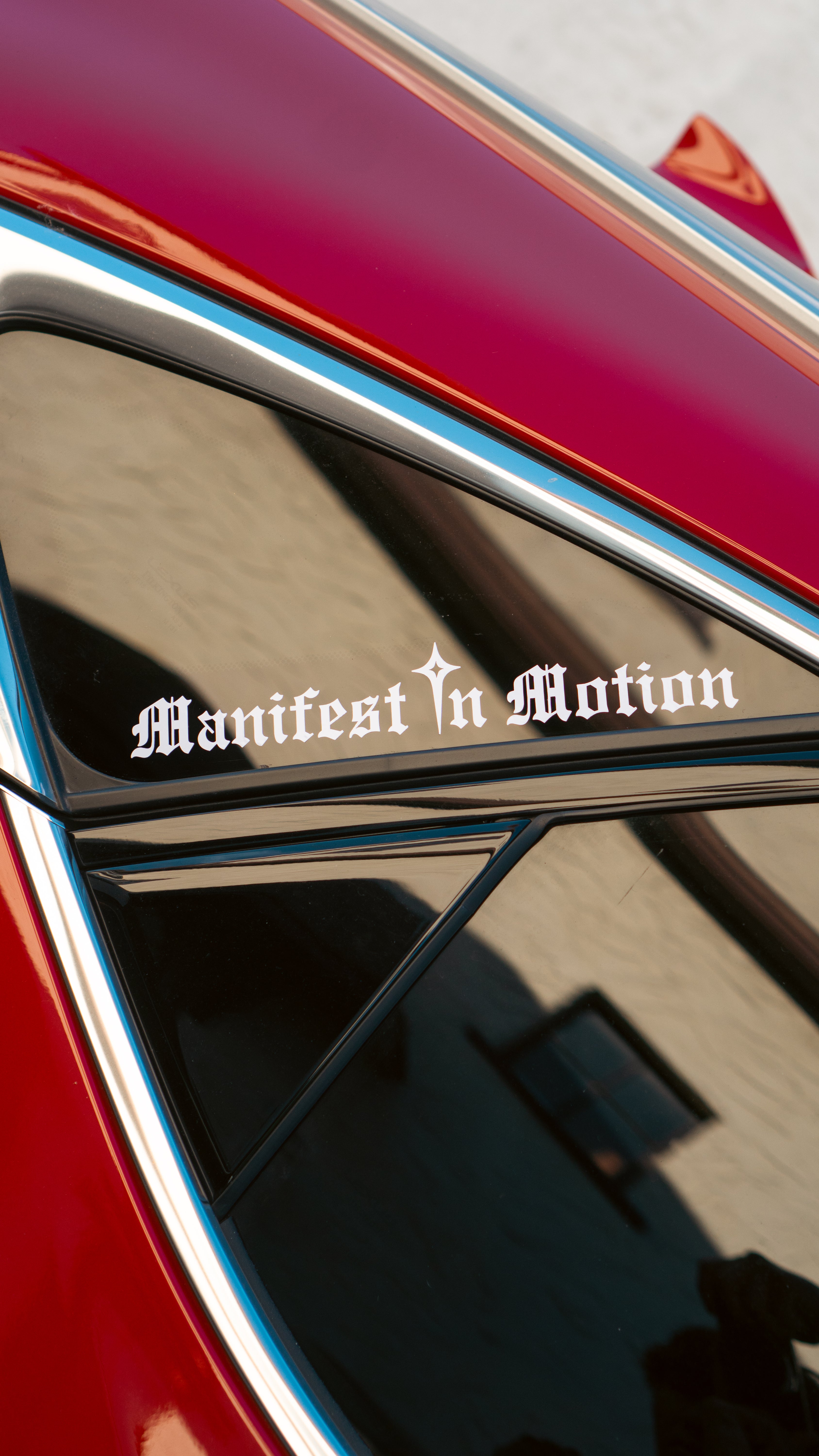 Manifest In Motion Decal