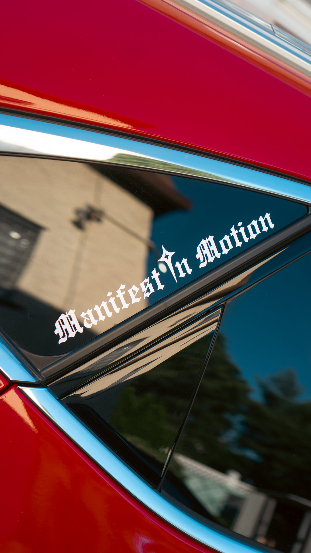 Manifest In Motion Decal