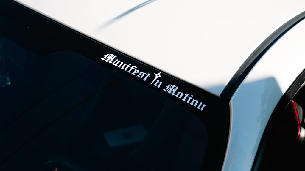 Manifest In Motion Decal