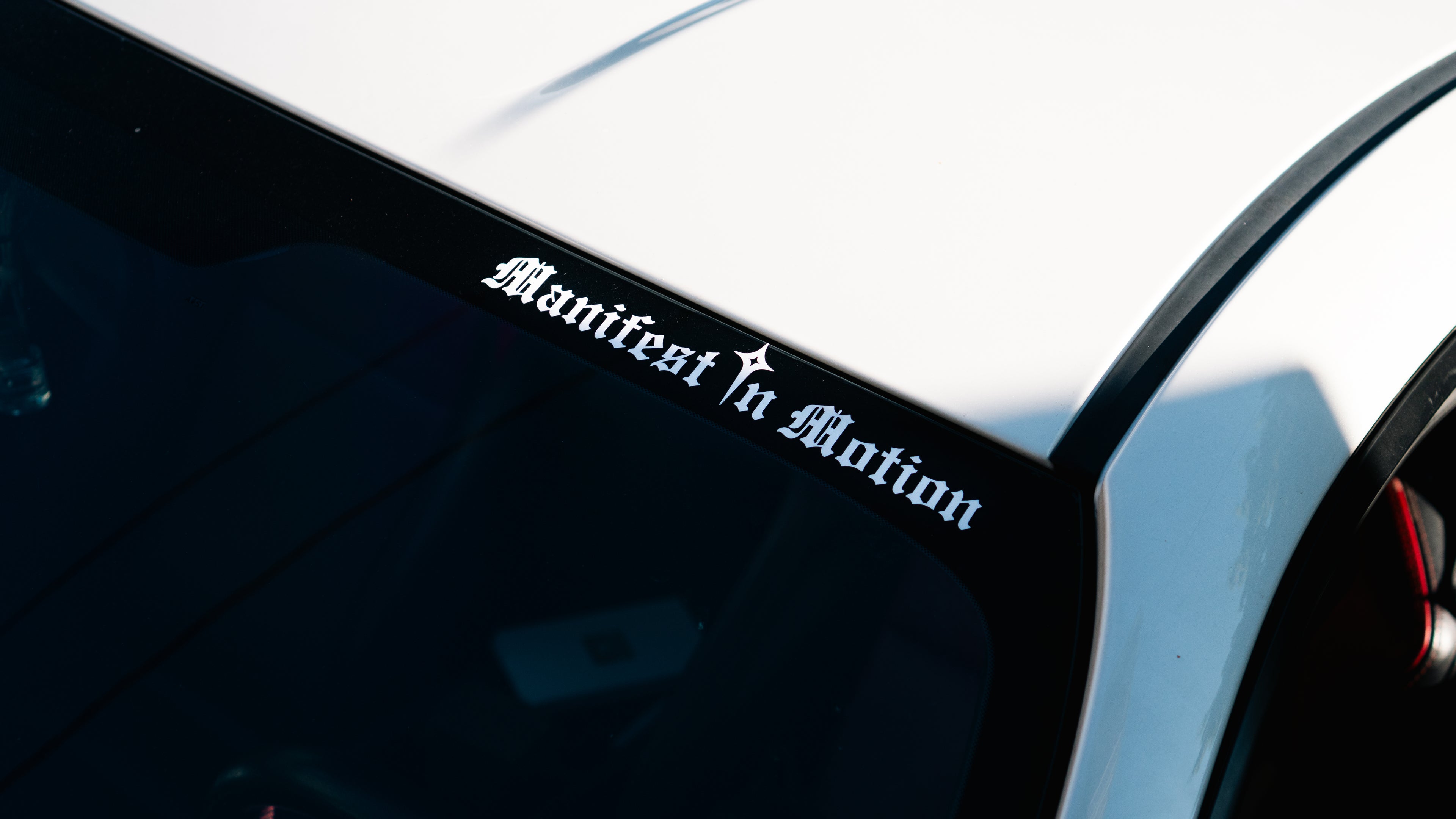 Manifest In Motion Decal
