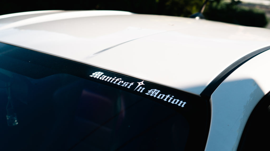 Manifest In Motion Decal