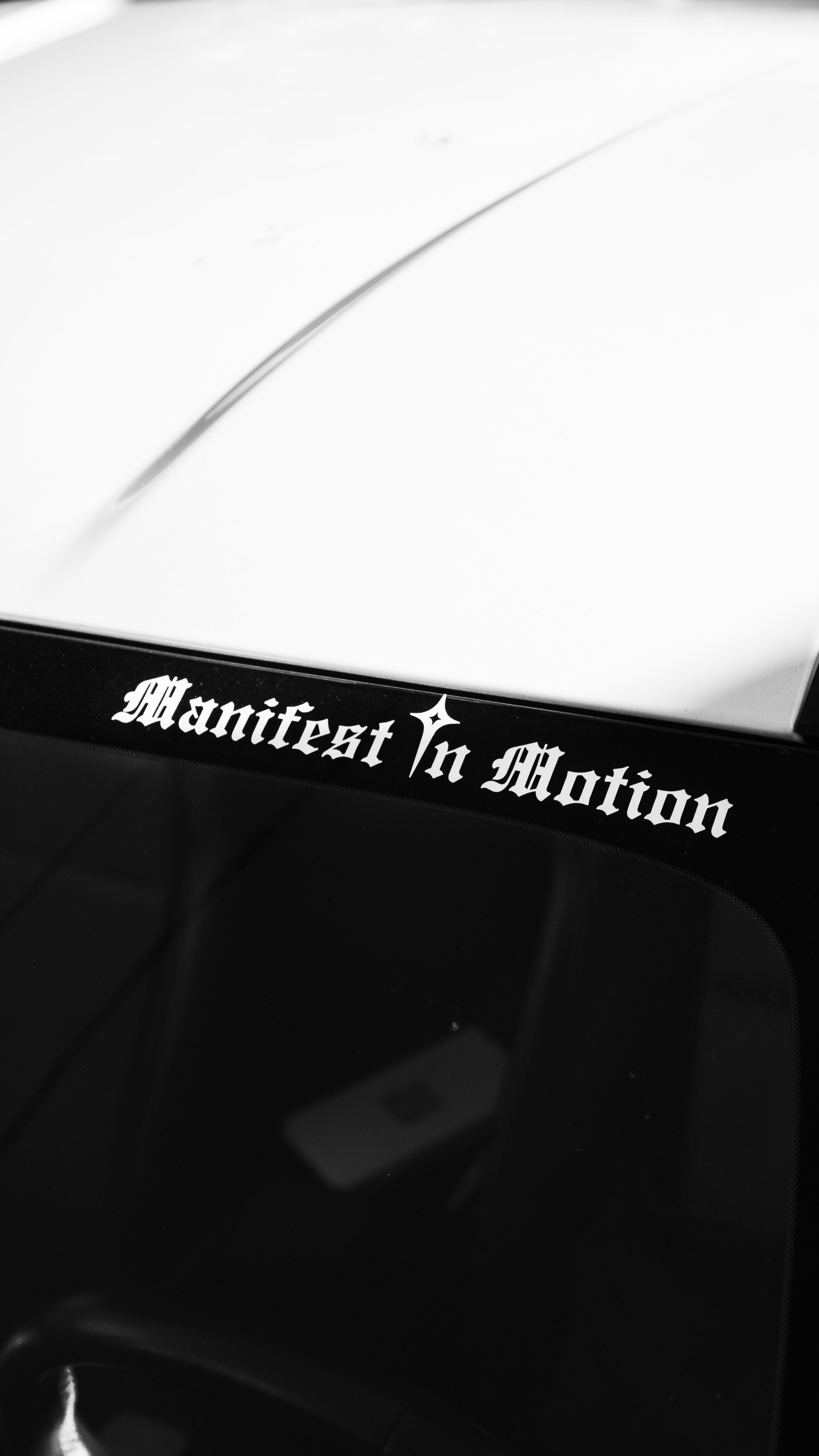 Manifest In Motion Decal