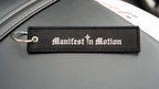 Manifest In Motion Jet Tag