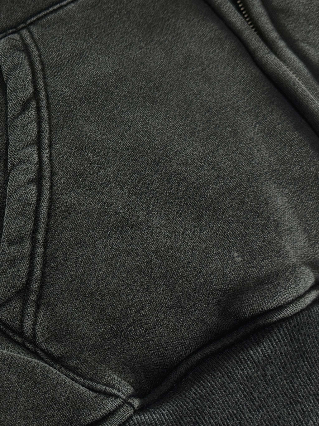 MANIFEST STAR Snow Washed Zip Fleece Hoodie