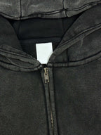 MANIFEST STAR Snow Washed Zip Fleece Hoodie
